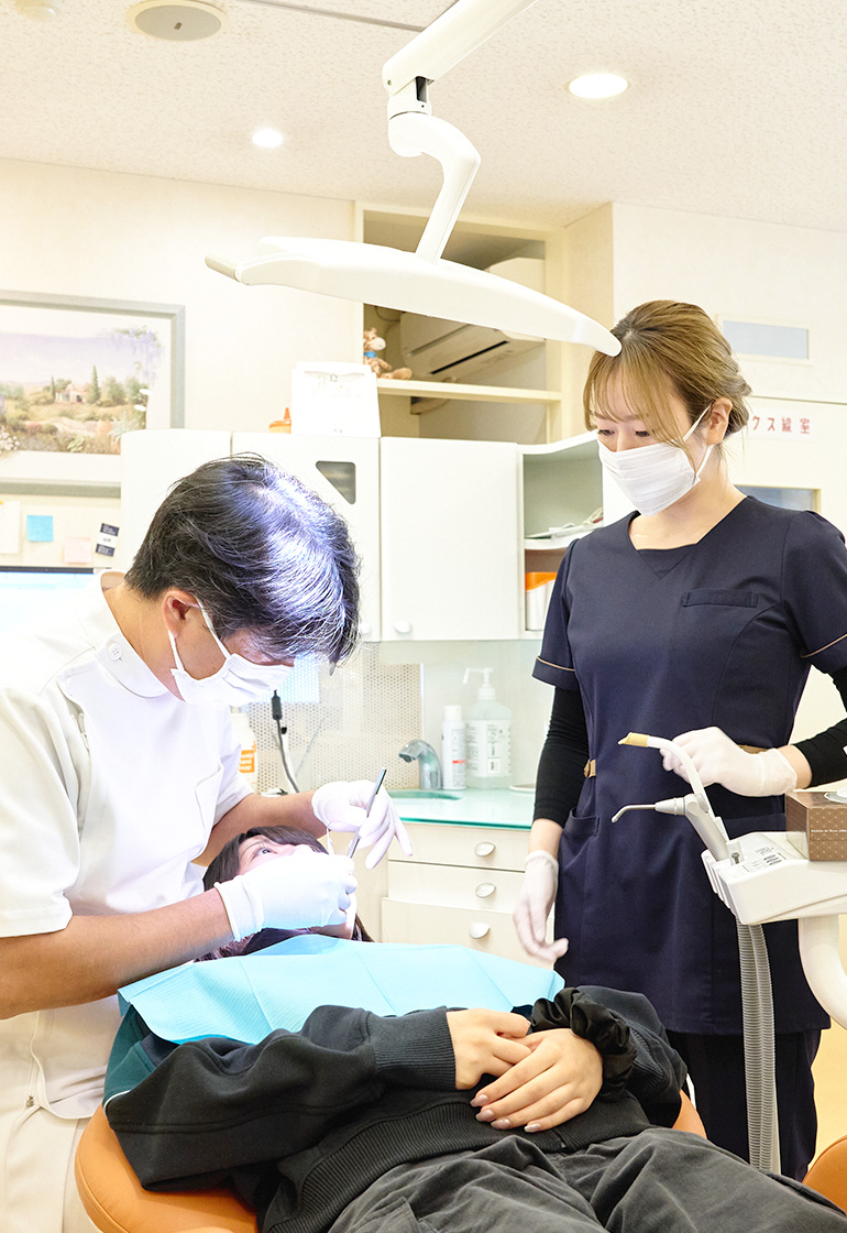 北九州市小倉北の歯医者「柴田歯科医院」 患者様との一生のお付き合いを目指します