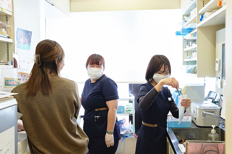 北九州市小倉北の歯医者「柴田歯科医院」　チームワークを大切に、共に成長する場所