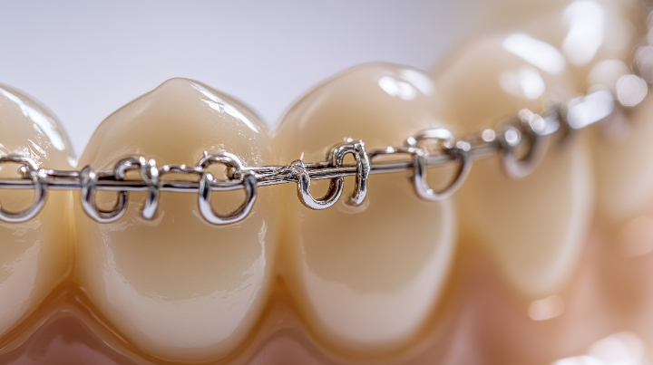 ワイヤー矯正のイメージ