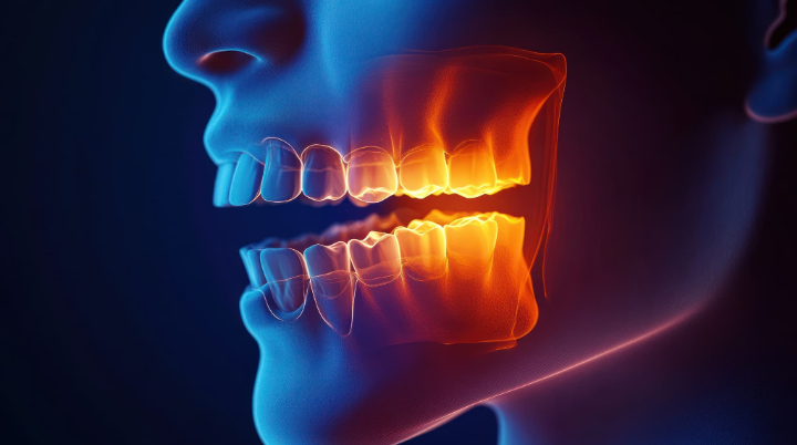顎が痛むイメージ
